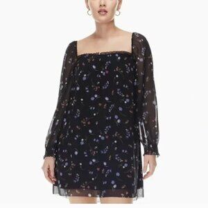 Aritzia Wilfred Alana Floral Mini Dress - Size S